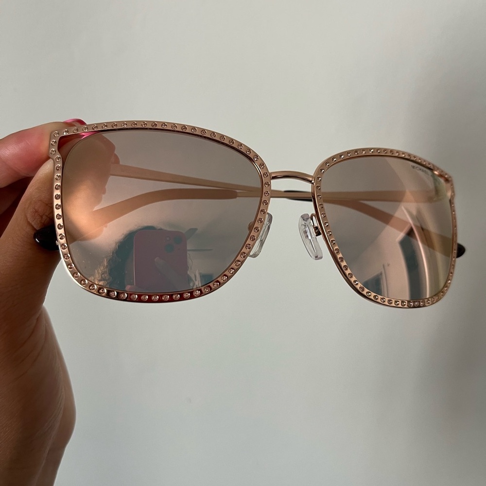 Michael Kors Rose Gold Sunglasses